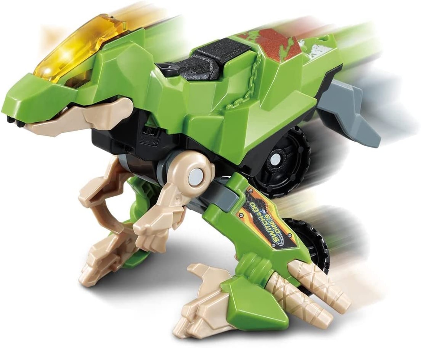 Switch Go Dinos 1 Click Burnout the Velociraptor